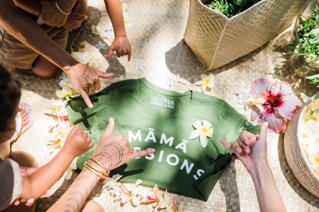 Mama Missions Tee | Army