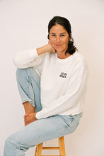 Load image into Gallery viewer, Aloha Missions Midi Crew Sweater | Ivory