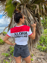 Load image into Gallery viewer, Aloha Missions Color Block Tee | Red
