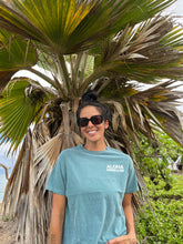 Load image into Gallery viewer, Aloha Missions Women&#39;s Crop Tee | Pine
