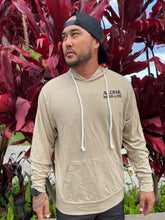 Load image into Gallery viewer, Aloha Missions Tri-Blend Hooded Long Sleeve | Sand