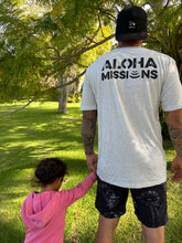 Load image into Gallery viewer, Aloha Missions Men Tri-Blend Tee | Oatmeal