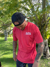 Load image into Gallery viewer, Aloha Missions Men Tri-Blend Tee | Red (Small Only)
