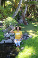 Load image into Gallery viewer, Mama Missions Tee | Mustard (SMALL ONLY)