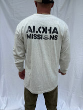 Load image into Gallery viewer, Aloha Missions Tri-Blend Long Sleeve | Oatmeal
