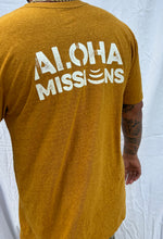 Load image into Gallery viewer, Aloha Missions Men Tri-Blend Tee | Ginger
