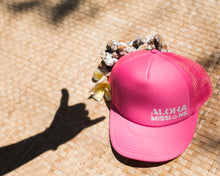 Load image into Gallery viewer, Aloha Missions Trucker Hat | Pink
