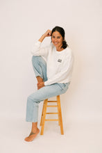Load image into Gallery viewer, Aloha Missions Midi Crew Sweater | Ivory
