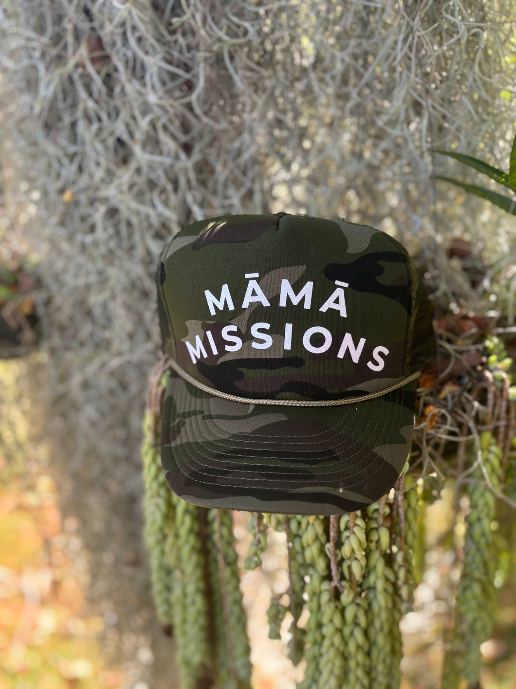 Mama Missions Trucker Hat | FULL Camo