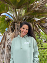 Load image into Gallery viewer, Aloha Missions Fleece Pullover Hood | Agave
