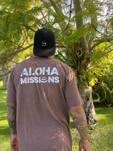 Load image into Gallery viewer, Aloha Missions Men Tri-Blend Tee | Brown
