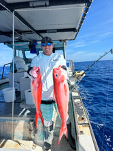 Load image into Gallery viewer, Aloha Missions Solar Hoodie | Artic Blue
