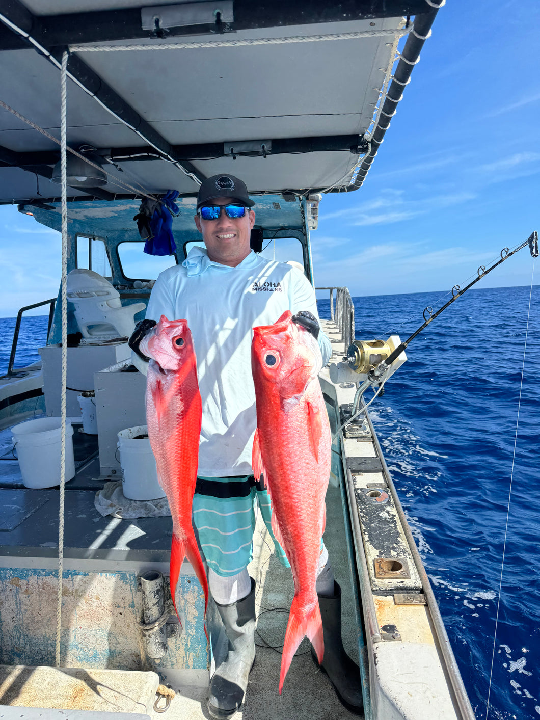 Aloha Missions Solar Hoodie | Artic Blue