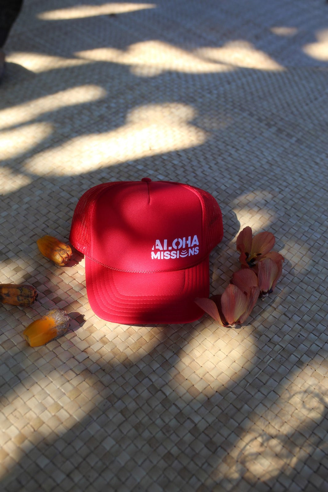 Aloha Missions Trucker Hat | Red