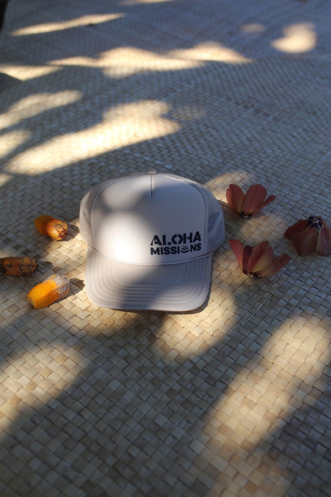 Aloha Missions Trucker Hat | Khaki